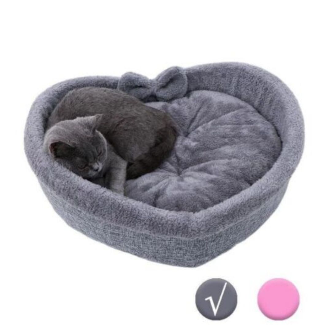福州冬季保暖心形猫窝猫床深度睡眠宠物窝